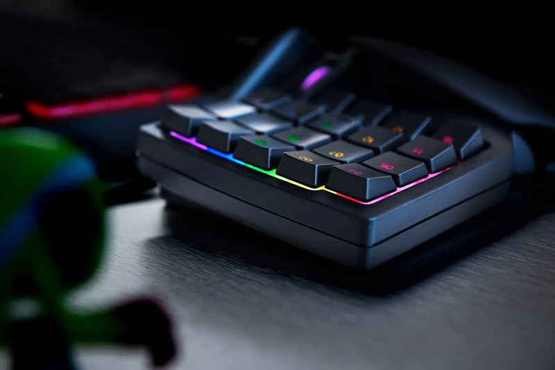 Teclado Gaming Razer-Tartarus V2, Interruptores de Chave Mecha-Membrana, Chroma Personalizável, Iluminação RGB, Macros Programáveis