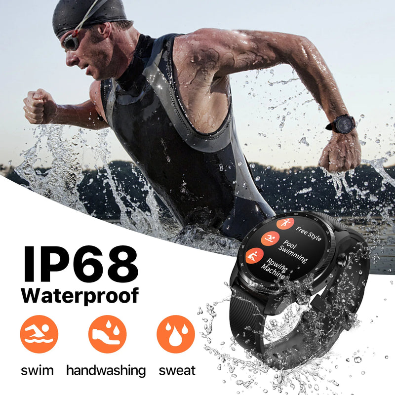 TicWatch Pro 3 Ultra GPS Wear OS Smartwatch Masculino Qualcomm 4100 Mobvoi Sistema de Processador Duplo Relógio Monitoramento de Oxigênio no Sangue