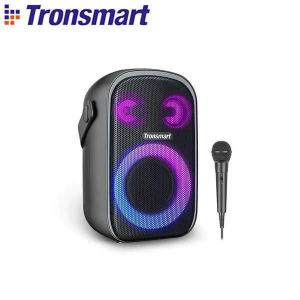Tronsmart-Halo 100 Bluetooth Speaker, 3-Way Sound System, Dual Audio Modes, App Control, Karaoke, Party, 110