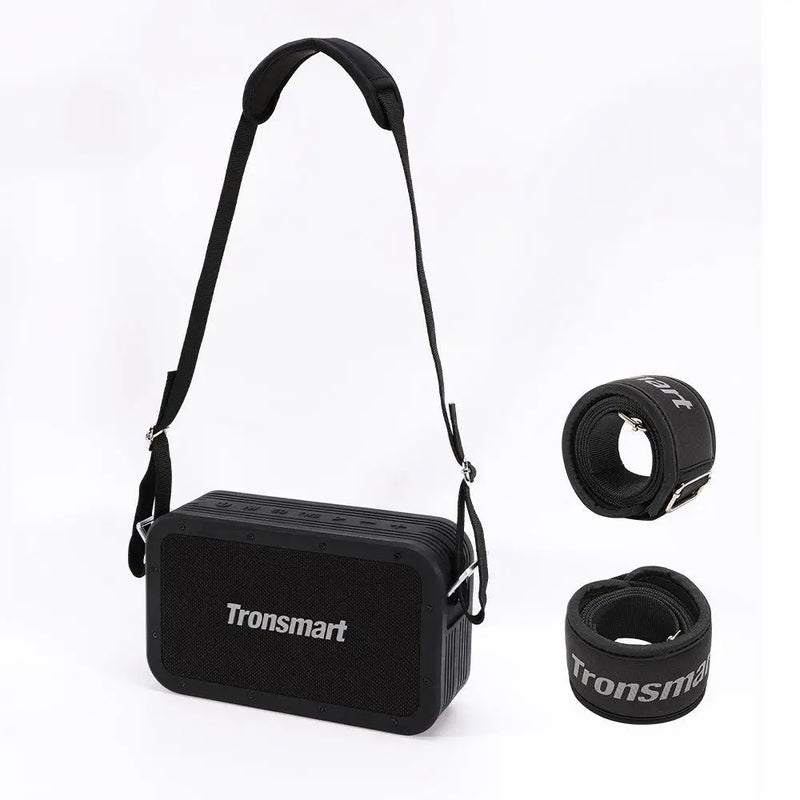 Tronsmart força max 80w alto-falante ao ar livre portátil ipx6 impermeável embutido powerbank suporta assistente de voz