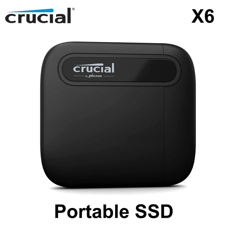 Unidade de estado sólido externa crucial, SSD portátil até 1050 mbps, USB 3.2, USB-C, USB-A, X8, 1TB, 2TB, original