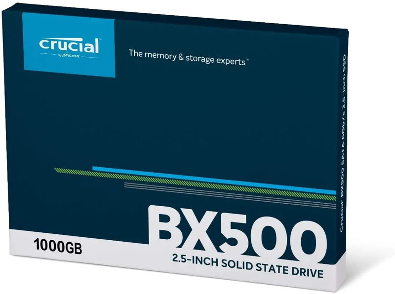 Unidade de estado sólido interna crucial, disco rígido SSD, BX500, 240GB, 480GB, 1TB, 3D, NAND SATA, 2,5 ", até 540 Mbps, apto para desktop, laptops