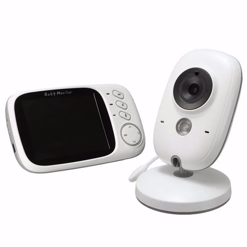 Vídeo Baby Monitor com Exibição de Temperatura, Câmera De Áudio, Observação Noturna, 2 Expedição, Mãe E Filhos, VB603, 2.4G