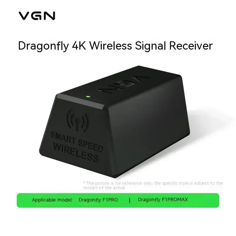 Vgn Dragonfly F1 Wireless Gaming Mouse, Dual-Mode, Moba Pro Max, 4K, 2.4g Wired Lightweight, PC, MAC Gift, E-sports