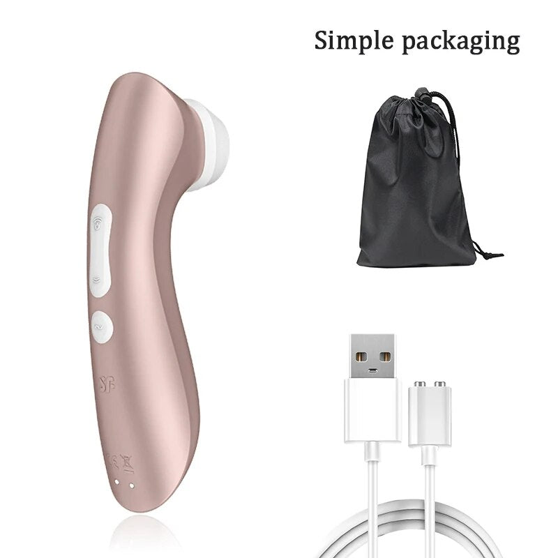 Vibradores de sucção UYO para mulheres, Pro 2 Plus, G Spot, chupador de mamilo, vibração de silicone, estimulador do clitóris, brinquedos sexuais para casais