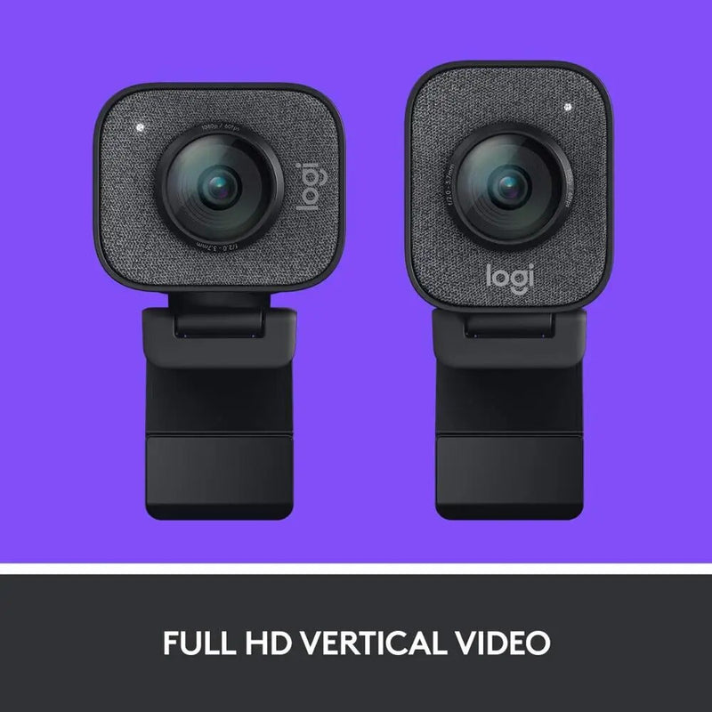 Webcam logitech original full hd 1080p 60fps, câmera web de streaming buillt em microfone, computador, desktop home