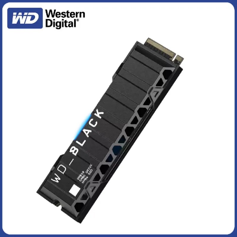 Western digital wd_black sn850 nvme ssd para ps5 consoles pcie gen4 movimentação do jogo sony versão 1tb 2t unidade de estado sólido 7000 mb/s
