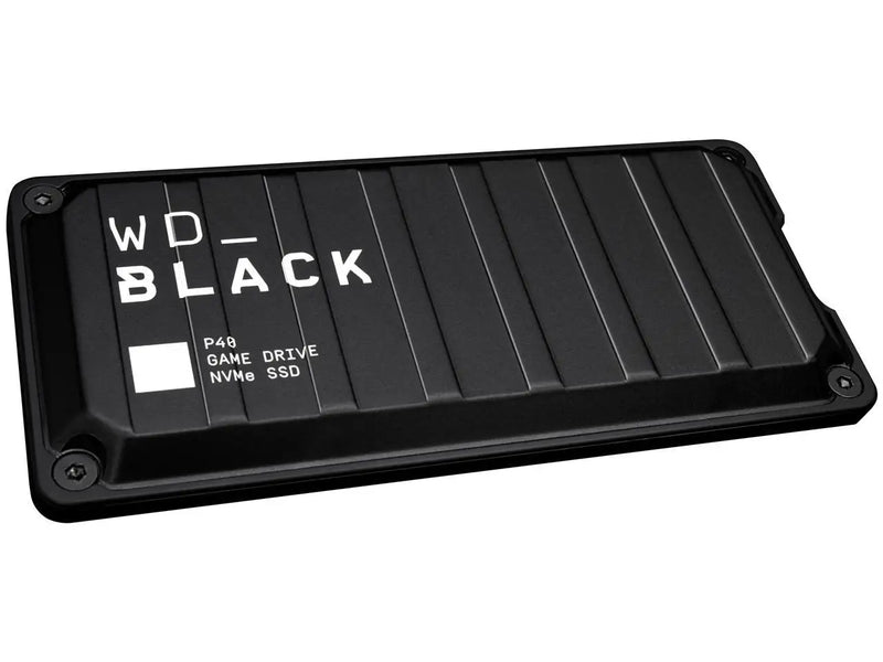 Western digital wd preto p40 2tb usb 3.2 gen 2x2 tipo-c unidade de jogo ssd unidade de estado sólido externo portátil compatível