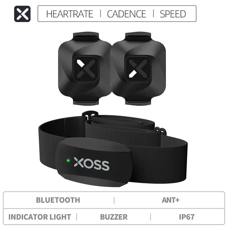 Xoss-computador para ciclismo com velocímetro, sensor de cadência, ant +, bluetooth, sensor duplo para bicicleta de viagem, compatível com garmin igsport bryton
