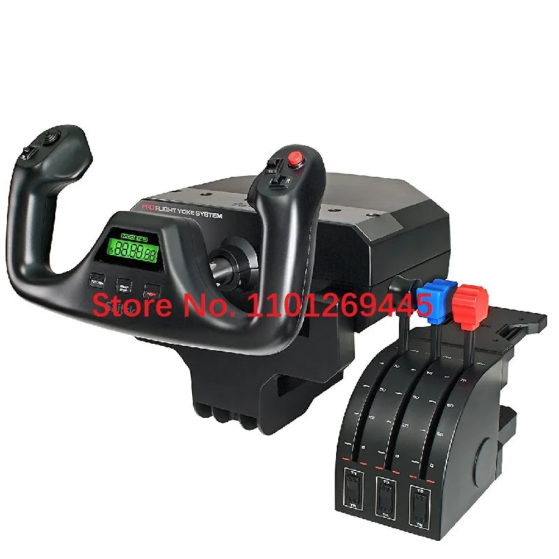 YOKE Aviação Civil Flight Rocker Controller Microsoft Simulação fxsp3dxplane 2020