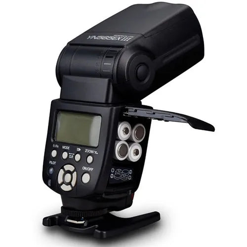 Yongnuo yn565ex iii sem fio ttl slave flash speedlite gn58 alta velocidade sistema de reciclagem suporta atualização de firmware usb para canon