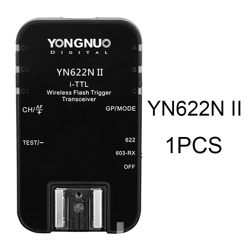 Yongnuo yn622n ii YN622N-TX yn622n kit i-tll flash sem fio gatilho transceptor para câmera nikon para yongnuo yn565 yn568 flash