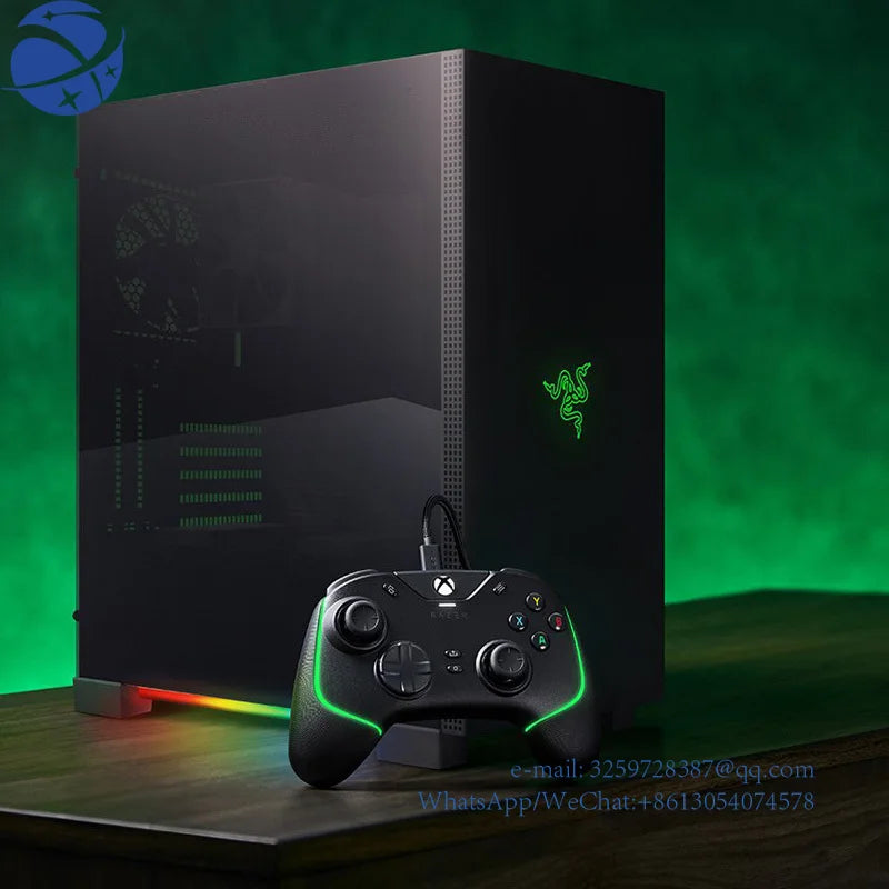 Yun YiRazer Gaming Pro Controlador, Wolverine V2, Chroma, Com fios, X Box, Série X, S, X Box One, PC