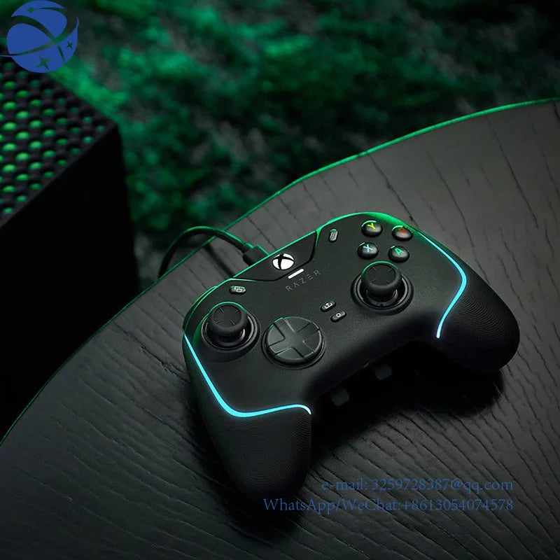 Yun YiRazer Gaming Pro Controlador, Wolverine V2, Chroma, Com fios, X Box, Série X, S, X Box One, PC