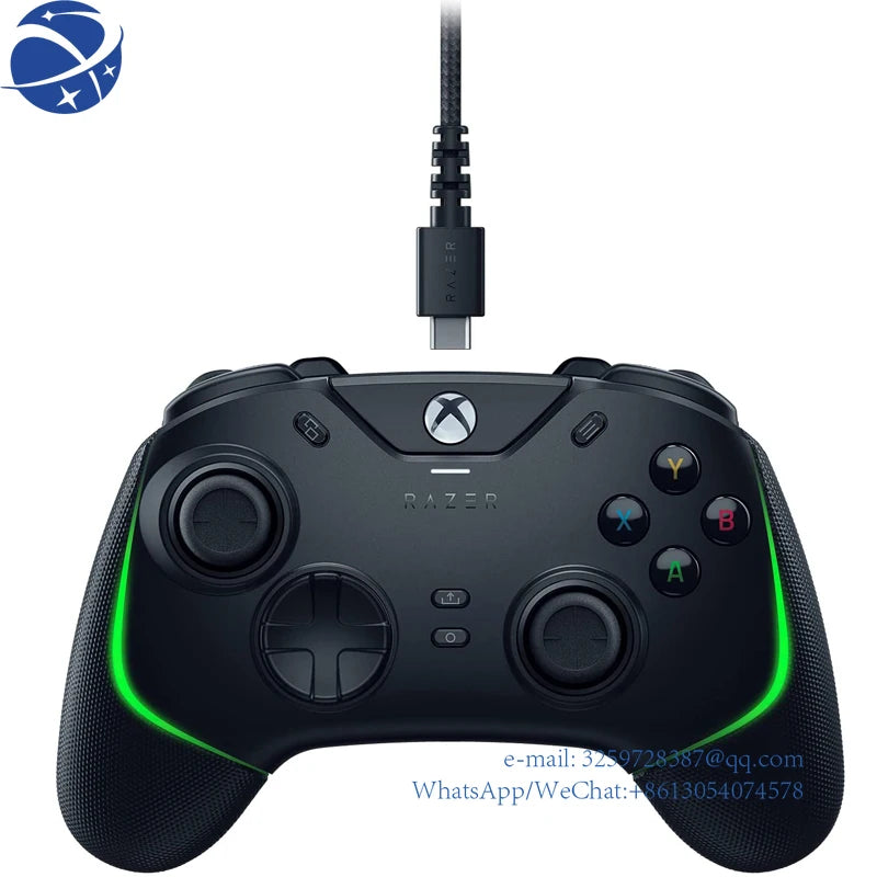 Yun YiRazer Gaming Pro Controlador, Wolverine V2, Chroma, Com fios, X Box, Série X, S, X Box One, PC
