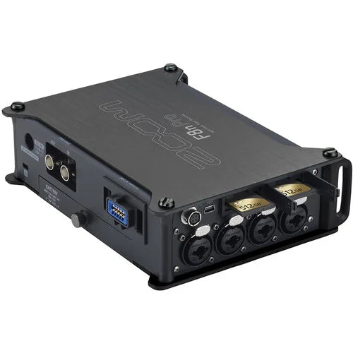 Zoom F8n Pro 32-Bit campo gravador, Mixer de áudio para vídeo, 10 canais, 192 kH, 8 XLR, TRS entradas, timecode, modo Ambisonics
