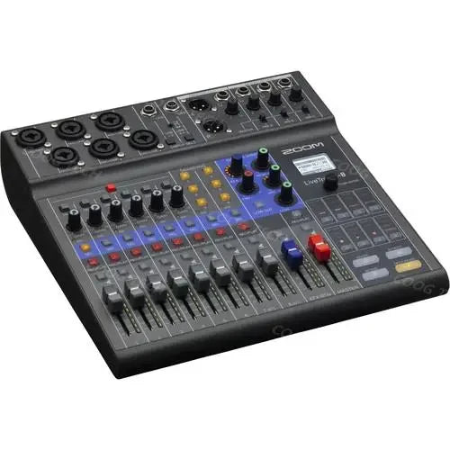 Zoom LiveTrak L-8 8 canal gravador, Mixer para Mix,Monitor e gravar, Podcasts de sonoridade profissional, desempenho musical