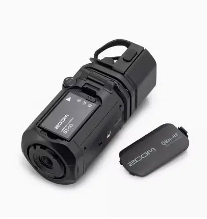 Zoom-Q8n-4K Handheld Recorder Camera, 4K, Look and Sound, Interface USB para Livestreaming, Transferência de dados