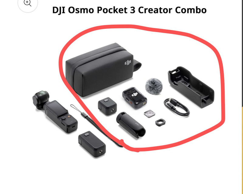 DJI-Osmo Pocket 3 Gimbal Camera, 1 "CMOS, marca original, novo, em estoque