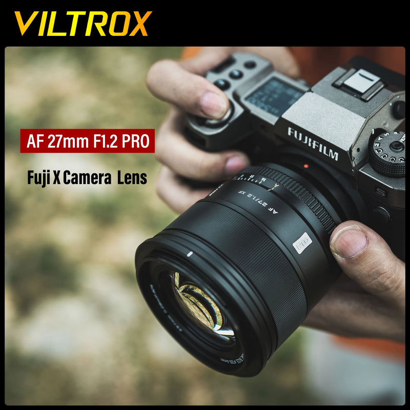 do Brasil sem imposto VILTROX 27mm 75mm F1.2 para Fuji X 27mm f1.2 Sony e mount lente Nikon Z lente Auto Foco Grande Abertura Retrato APS-C para Fujifilm Camera A6700 FX30 FX3 zve10 zve1 Z30 Z6 Z8 Z5 XT5 X-PRO3 X-T20