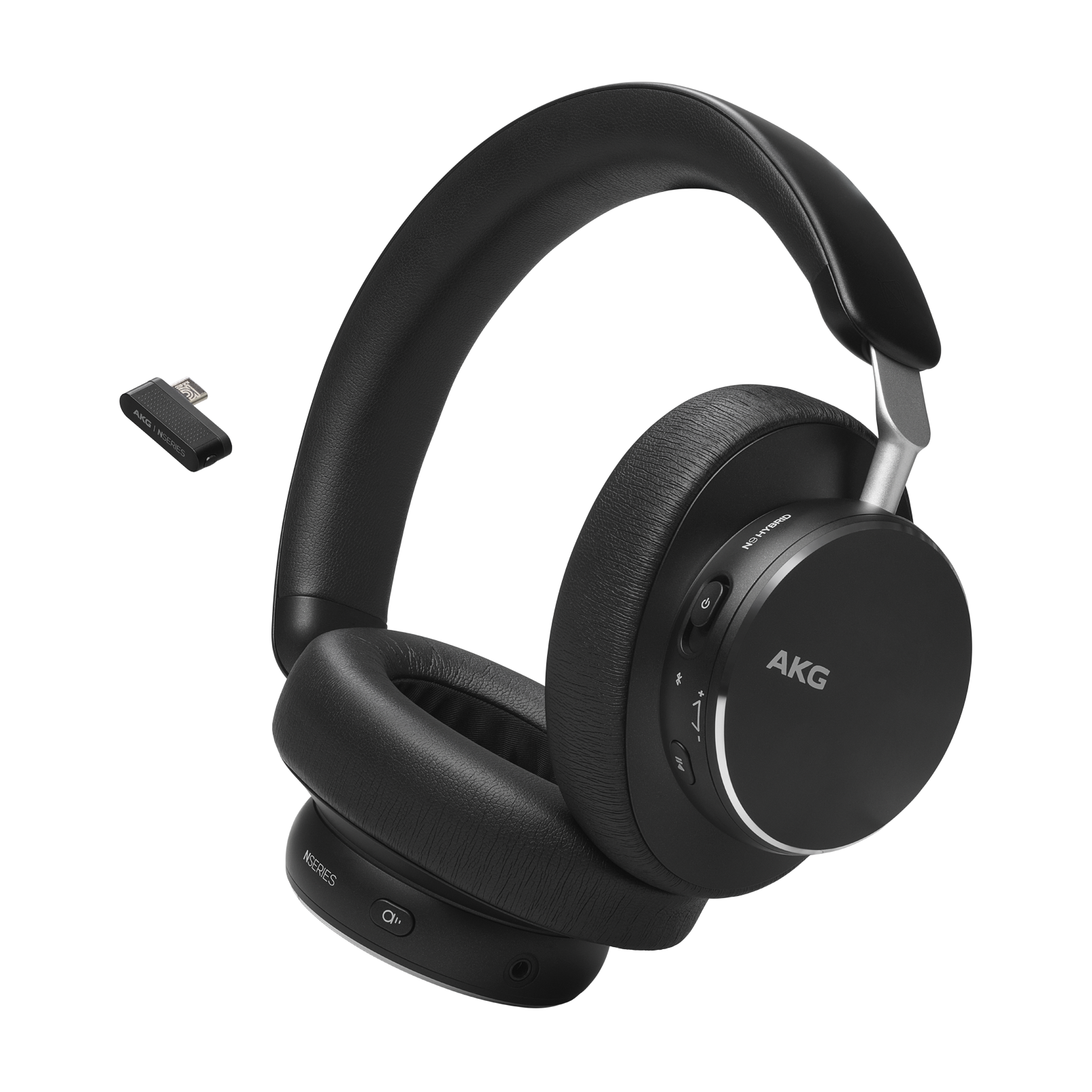 AKG N9 Hybrid, Wireless over-ear noise cancelling headphones.