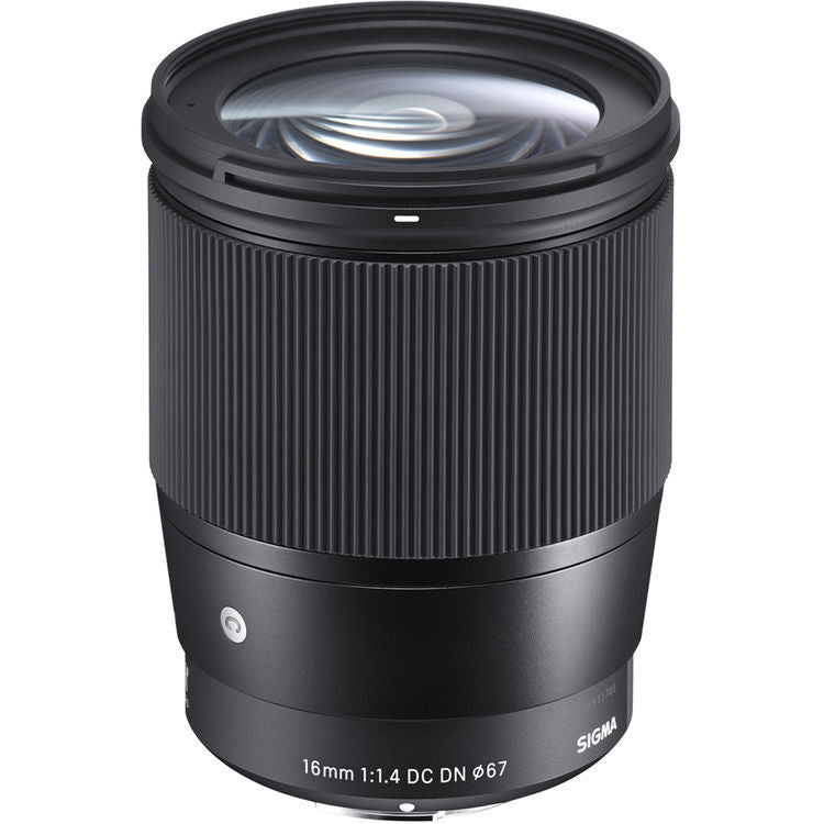 Sigma 16mm f/1.4 DC DN Contemporary Lens for Fuji X. U.S Authorized Dealer