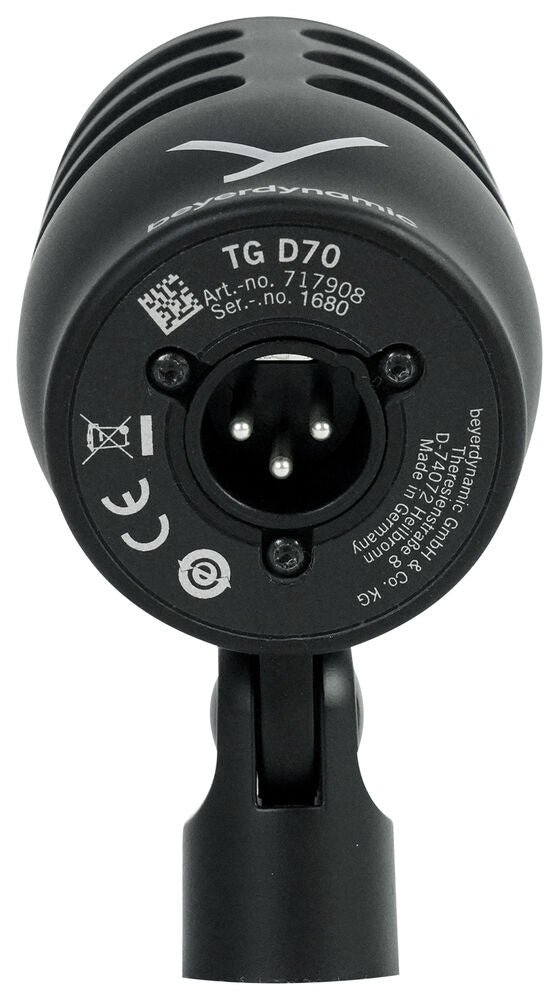 Beyerdynamic TG-D70 Dynamic Hypercardioid Kickdrum Microphone Kick Drum Mic