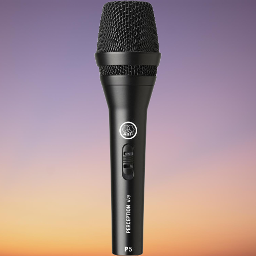 AKG P5S Dynamic Super Cardoid Handheld Microphone 600 Ohm With Stand Adaptor