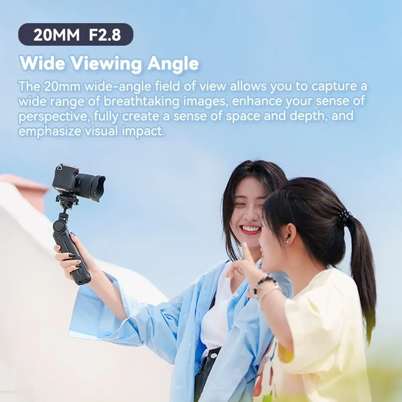 Viltrox AF 20mm F2.8 Auto Focus Full Frame Prime Lens For Nikon Z mount Cameras