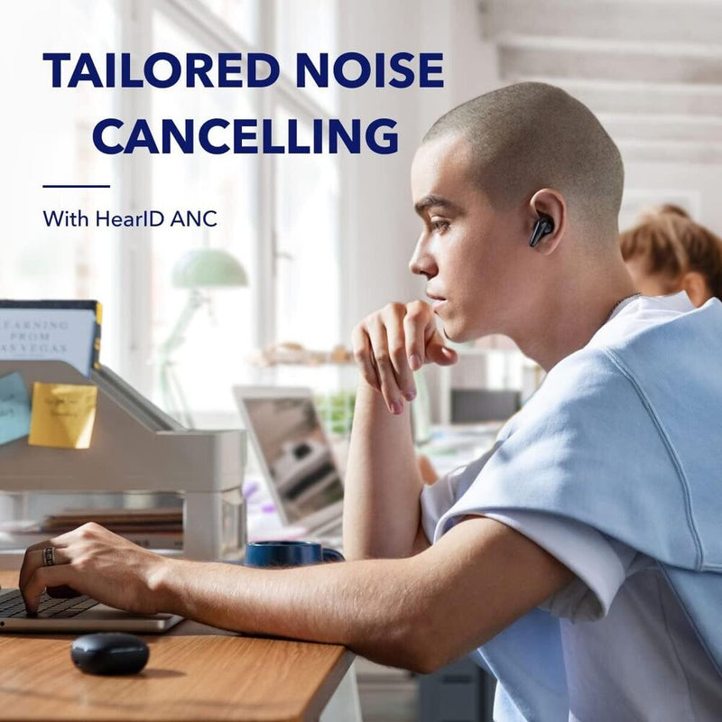 Soundcore Liberty 4 True Wireless Earbuds w/ Heart Rate Sensor Noise Cancelling