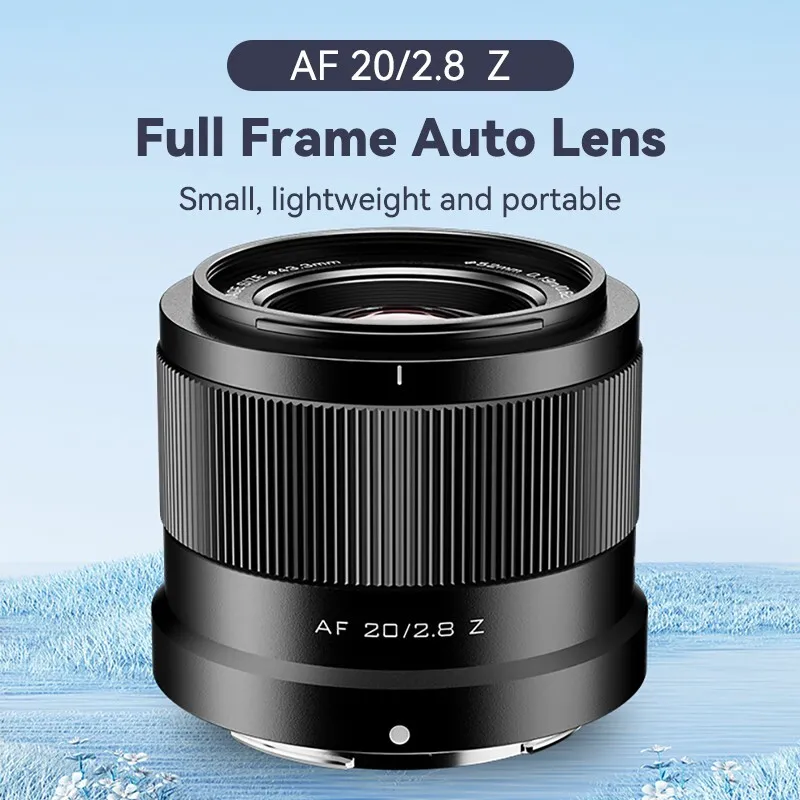 Viltrox AF 20mm F2.8 Auto Focus Full Frame Prime Lens For Nikon Z mount Cameras