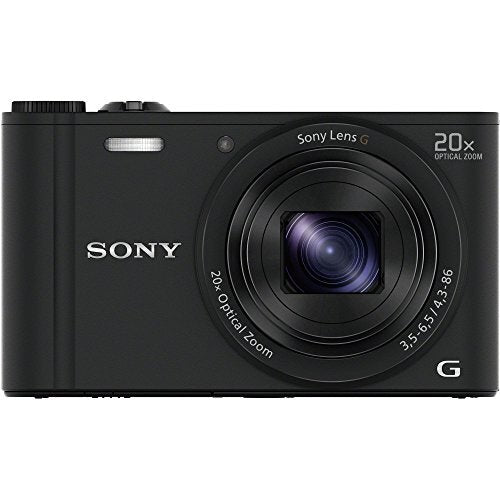 Sony Cyber-shot DSC-WX350 Digital Camera 18.2MP 20x Optical Zoom Black NEW