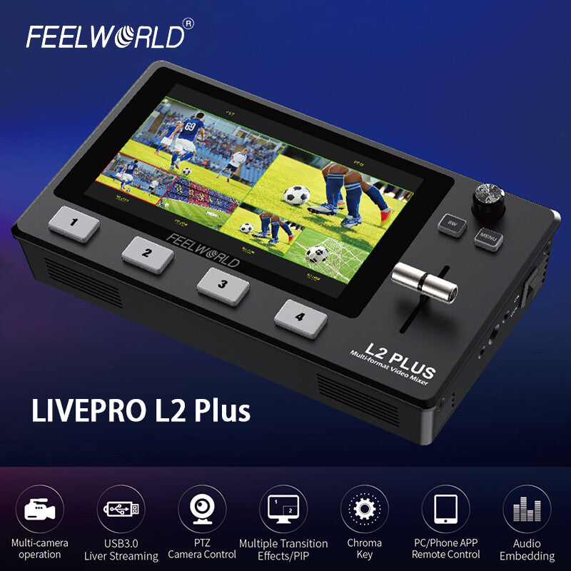 KASE-Monitor Portátil HD Profissional Diretor, DC- 550 Pro, 5.5 "Touch Screen, 1200 lêndeas, 4K, H / 85251100 / Feelworld LIVEPRO L2