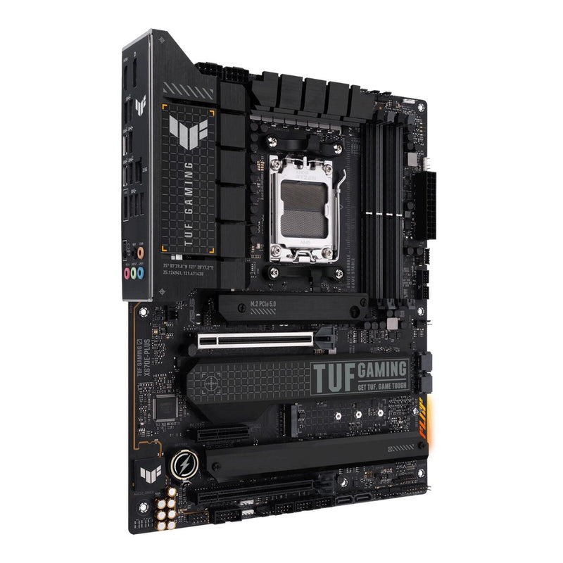 Asus TUF GAMING X670E-PLUS AMD AM5 Motherboard PCIe 5.0, DDR5 four M.2 slots
