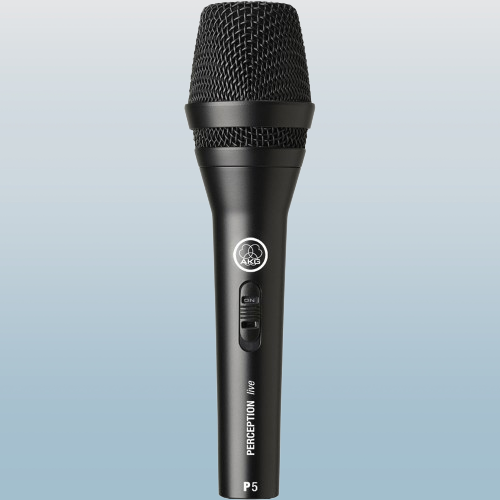 AKG P5S Dynamic Super Cardoid Handheld Microphone 600 Ohm With Stand Adaptor