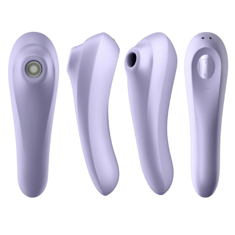 Satisfyer Dual Pleasure Air Pulse Vibrator - Sucks Clit Sex Toy for Women APP-