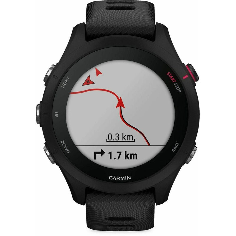 Garmin Forerunner 255S Music HRM With GPS Watch Black Running Padded Safety Road