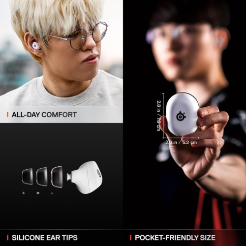 SteelSeries Arctis GameBuds™ for PlayStation - Wireless Gaming One Size
