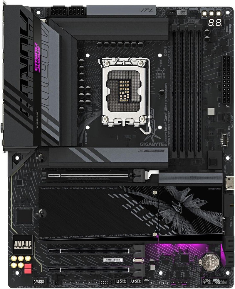 GIGABYTE Z890 AORUS ELITE WIFI7 Ultra Core LGA 1851, ATX MOTHERBOARD - NEW