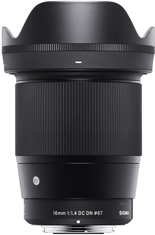 Sigma 16mm f/1.4 DC DN Contemporary Lens for Fuji X. U.S Authorized Dealer