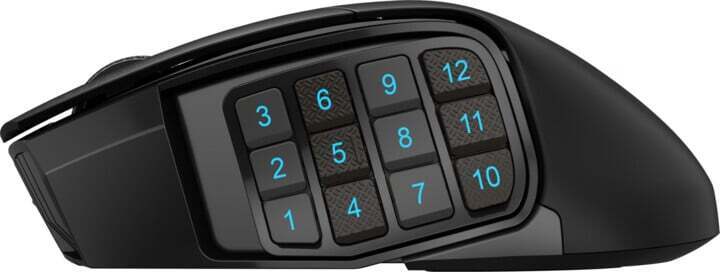 Corsair Gaming Mouse SCIMITAR ELITE RGB Wireless Gaming Mouse Gaming Mouse Black