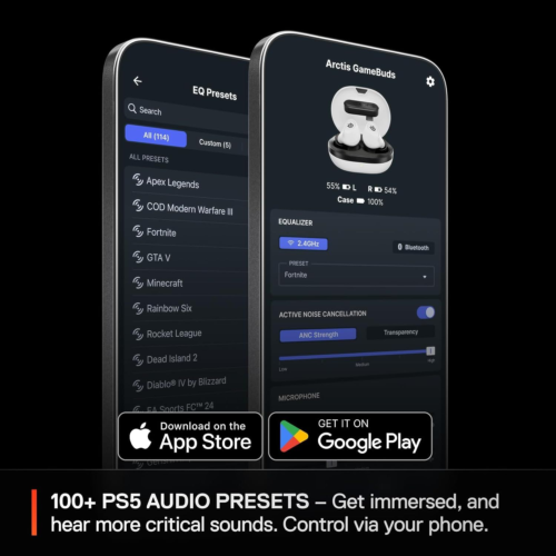 SteelSeries Arctis GameBuds™ for PlayStation - Wireless Gaming One Size
