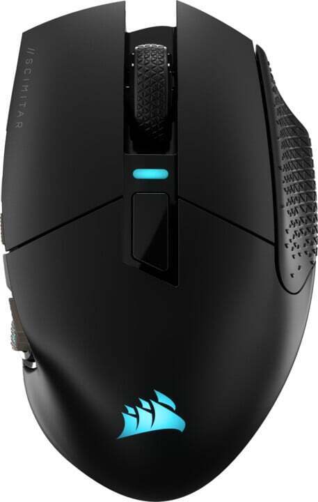 Corsair Gaming Mouse SCIMITAR ELITE RGB Wireless Gaming Mouse Gaming Mouse Black