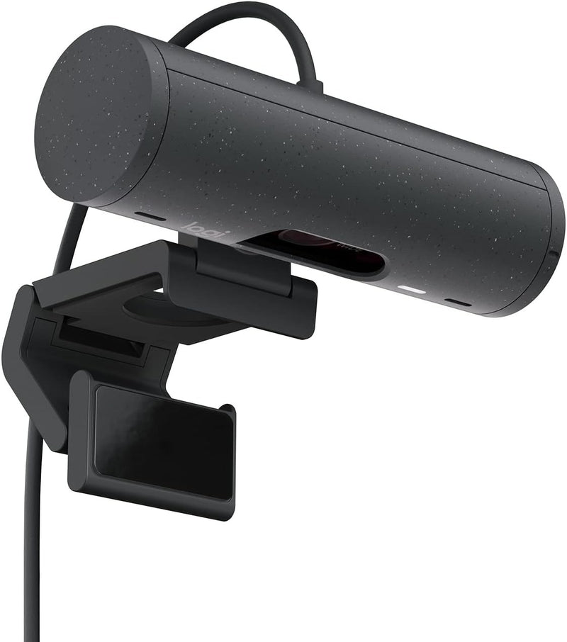Logitech Brio 505 Full HD webcam with auto light correction, auto-framing, Show