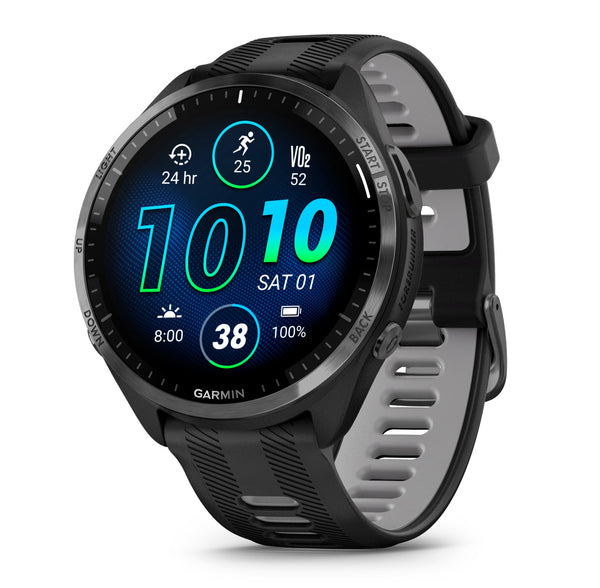 NEW Garmin Forerunner 965 GPS Running Smartwatch AMOLED DLC Titanium - In Stock