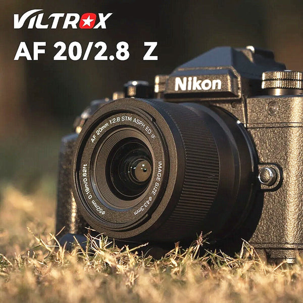 VILTROX 20mm F2.8 Auto Focus Full Frame Prime Lens Wide Angle For Nikon Z-Mount