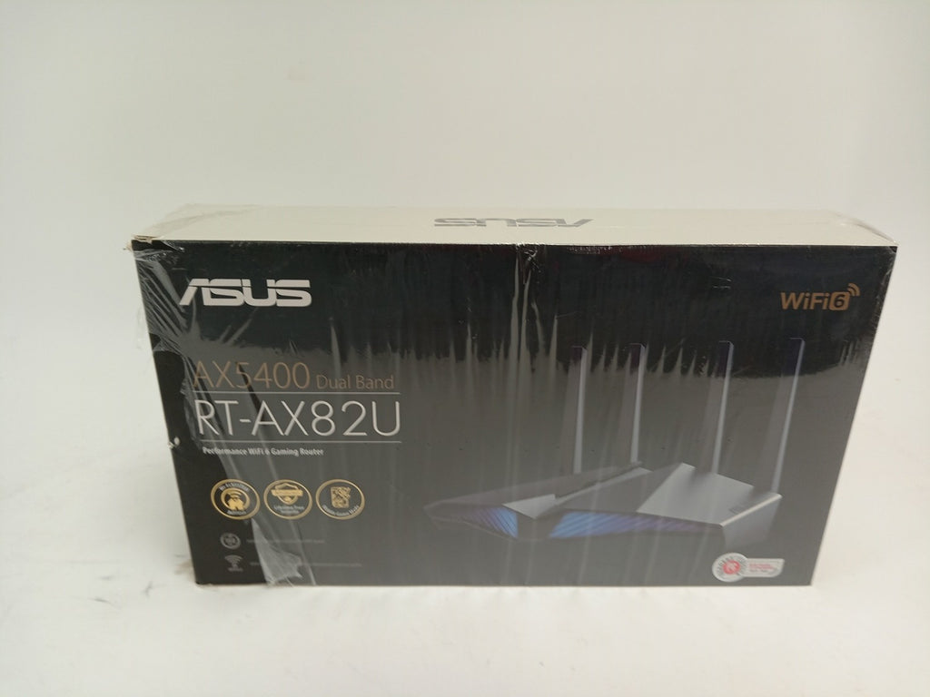 Router Gaming RT-AX com RGB / modelo AX5400 (compativel com jogos, modo Mobile Game e com PS5 /85176241/ RT-AX82U V2 (AX5400)