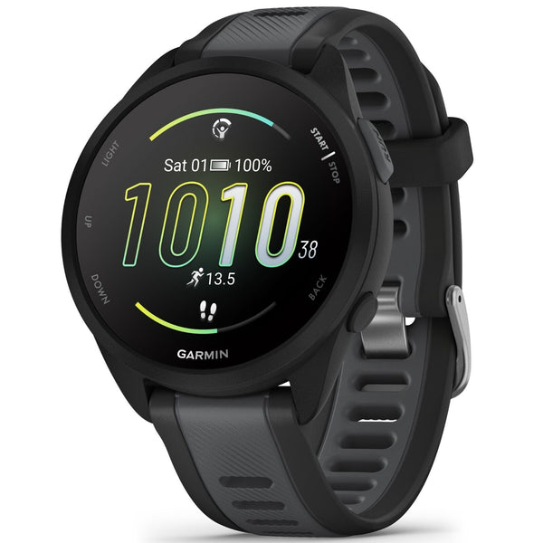Garmin 010-02863-30 Forerunner 165 Music Black/Slate Smartwatch Running Watch