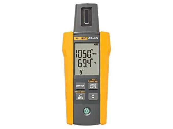 FLUKE IRR1-SOL Meter: Light Meter LCD 0-1400W/m2 Volume: 1W/m2 Accurate: ±1.0°C F-