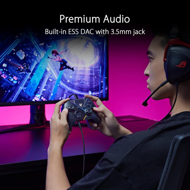 ASUS Controller Gamepad ROG Raikiri (2 back buttons / trigger with selectab